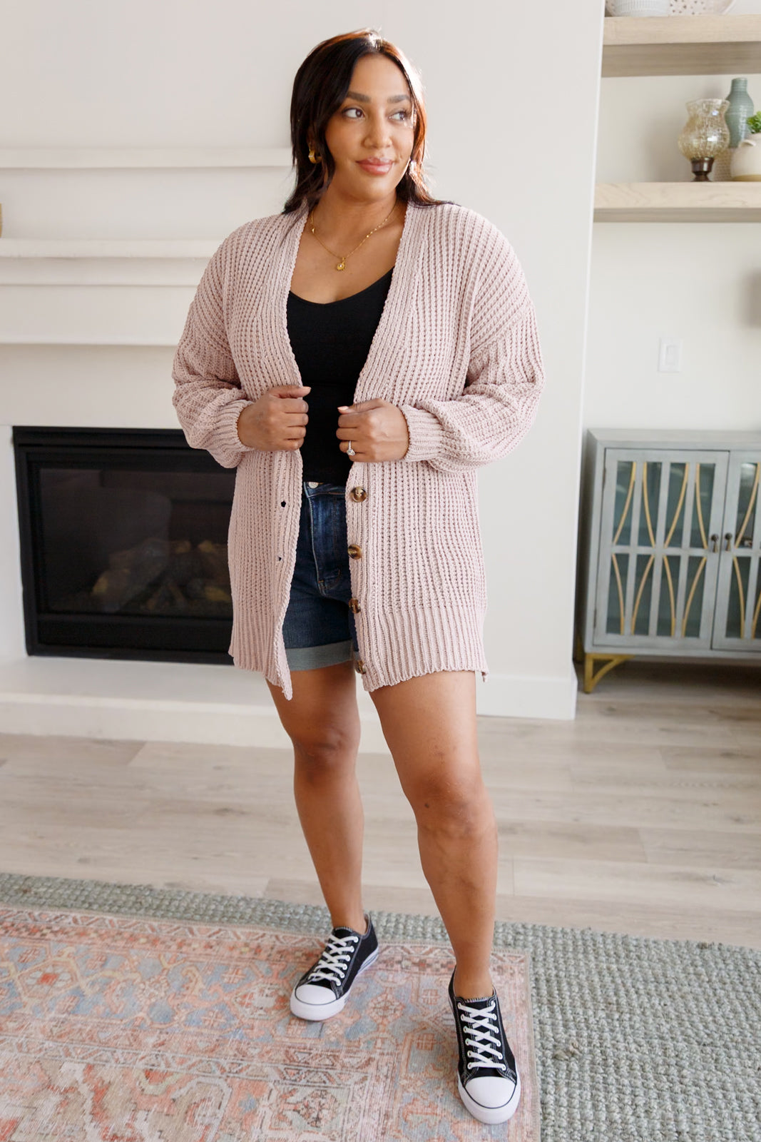 Mother Knows Best Buttoned Down Cardigan-Layers-Stay Foxy Boutique, Florissant, Missouri