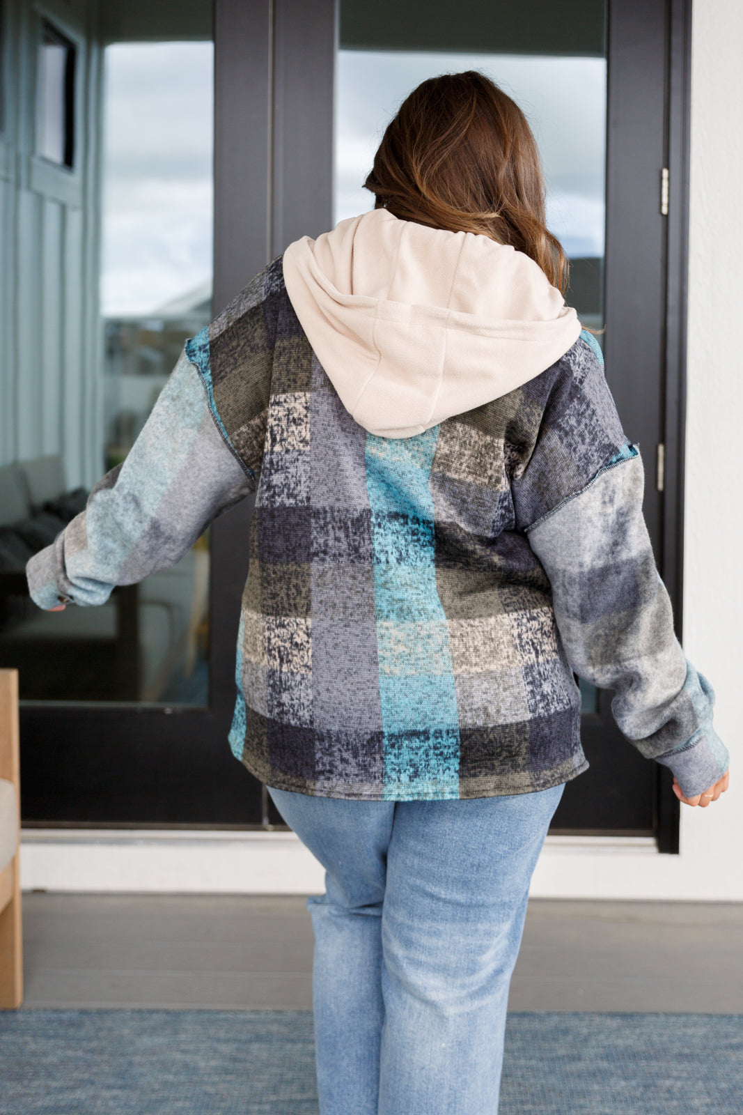 My Best Effort Hooded Shacket-Layers-Stay Foxy Boutique, Florissant, Missouri
