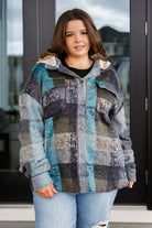 My Best Effort Hooded Shacket-Layers-Stay Foxy Boutique, Florissant, Missouri