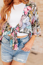 My Darling Valentina Front Tie Blouse-Layers-Stay Foxy Boutique, Florissant, Missouri