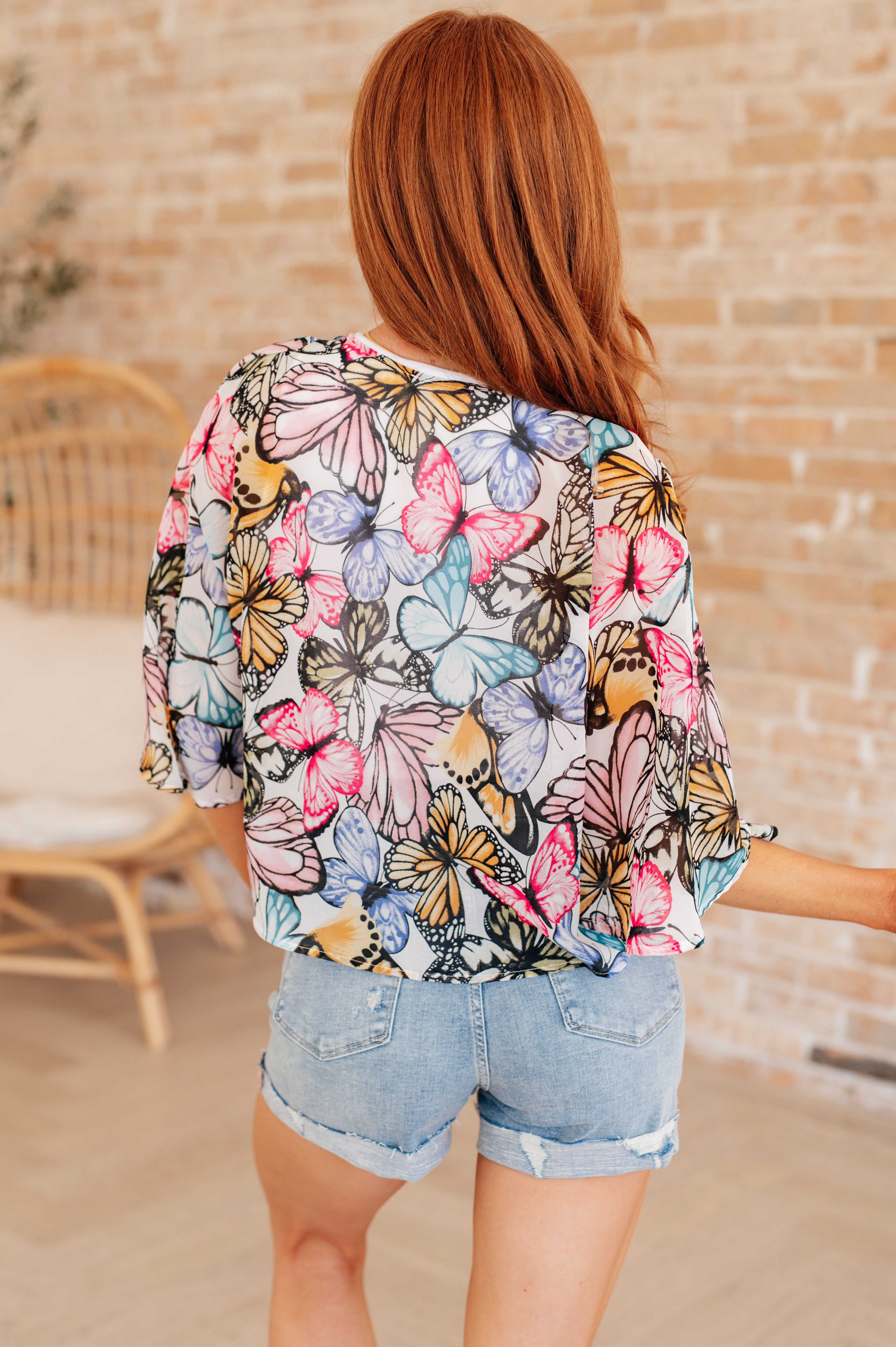 My Darling Valentina Front Tie Blouse-Layers-Stay Foxy Boutique, Florissant, Missouri