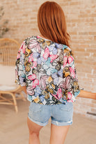 My Darling Valentina Front Tie Blouse-Layers-Stay Foxy Boutique, Florissant, Missouri