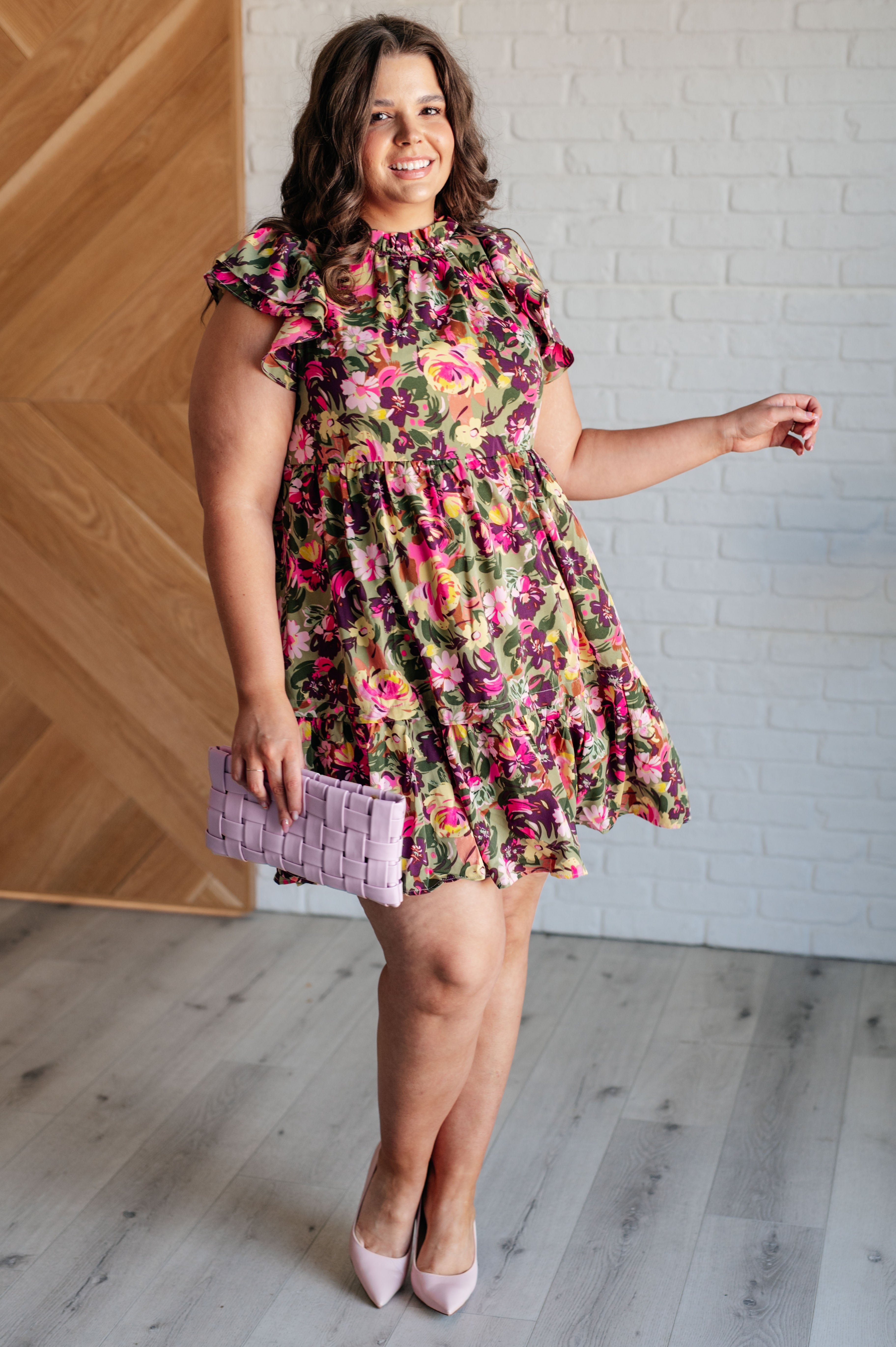 Name it and Claim It Floral Dress-Dresses-Stay Foxy Boutique, Florissant, Missouri