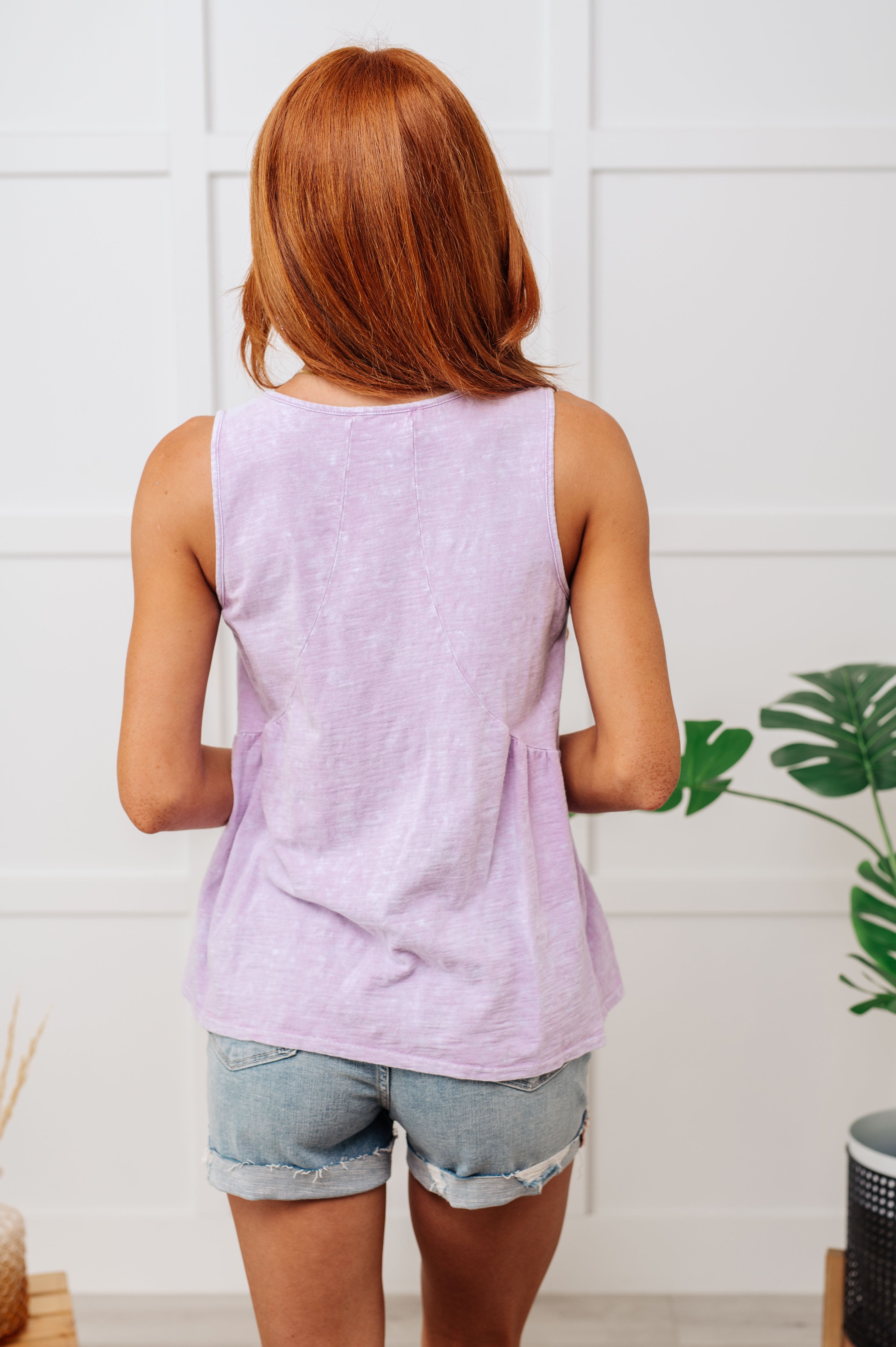 Never Second Best V-Neck Blouse in Lavender-Tops-Stay Foxy Boutique, Florissant, Missouri