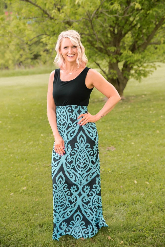 Aqua Beauty Dress-Heimish-Stay Foxy Boutique, Florissant, Missouri