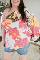 Wild Flower Top-Andre by Unit-Stay Foxy Boutique, Florissant, Missouri