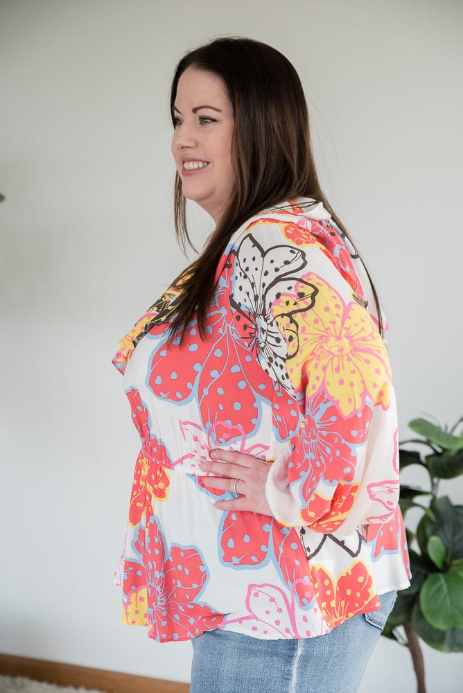 Wild Flower Top-Andre by Unit-Stay Foxy Boutique, Florissant, Missouri