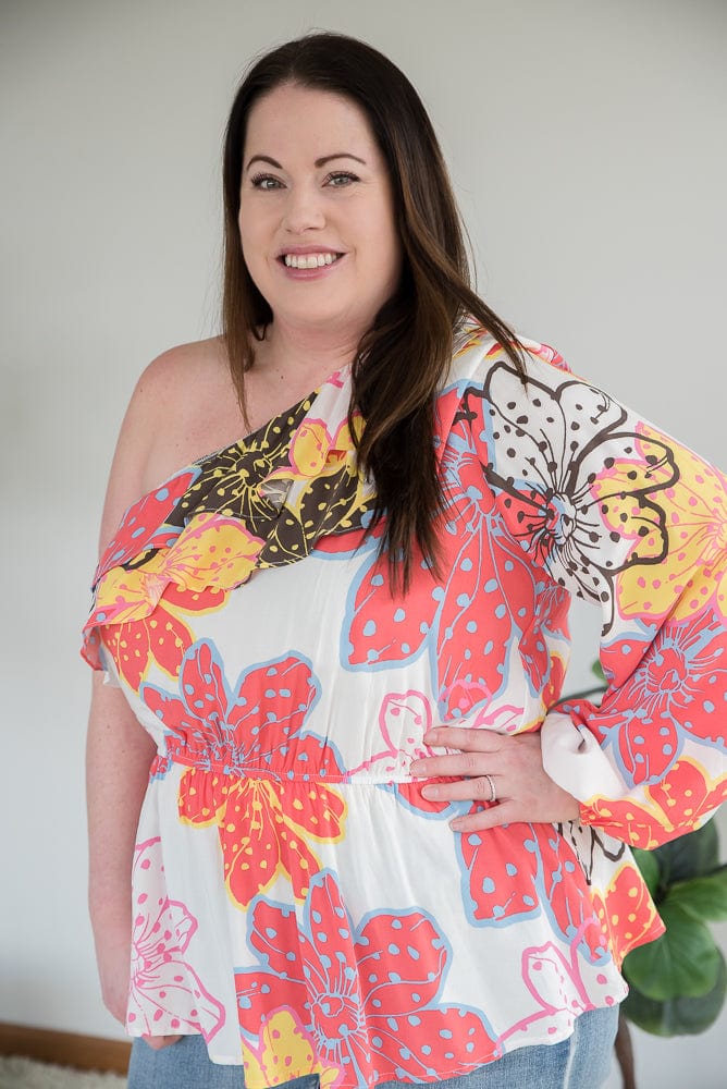 Wild Flower Top-Andre by Unit-Stay Foxy Boutique, Florissant, Missouri