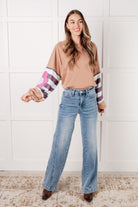 New and Improved Floral Patchwork Top-Tops-Stay Foxy Boutique, Florissant, Missouri