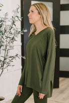 Next to Nothing Top and Bottom Set in Dark Olive-Womens-Stay Foxy Boutique, Florissant, Missouri