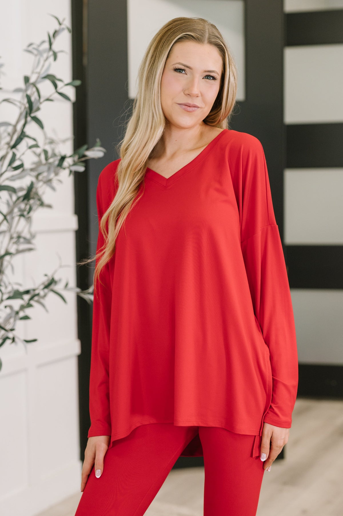 Next to Nothing Top and Bottom Set in Ruby-Womens-Stay Foxy Boutique, Florissant, Missouri