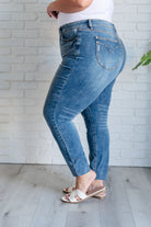 Nicole Tummy Control Skinny Jeans in Vintage Wash-Denim-Stay Foxy Boutique, Florissant, Missouri