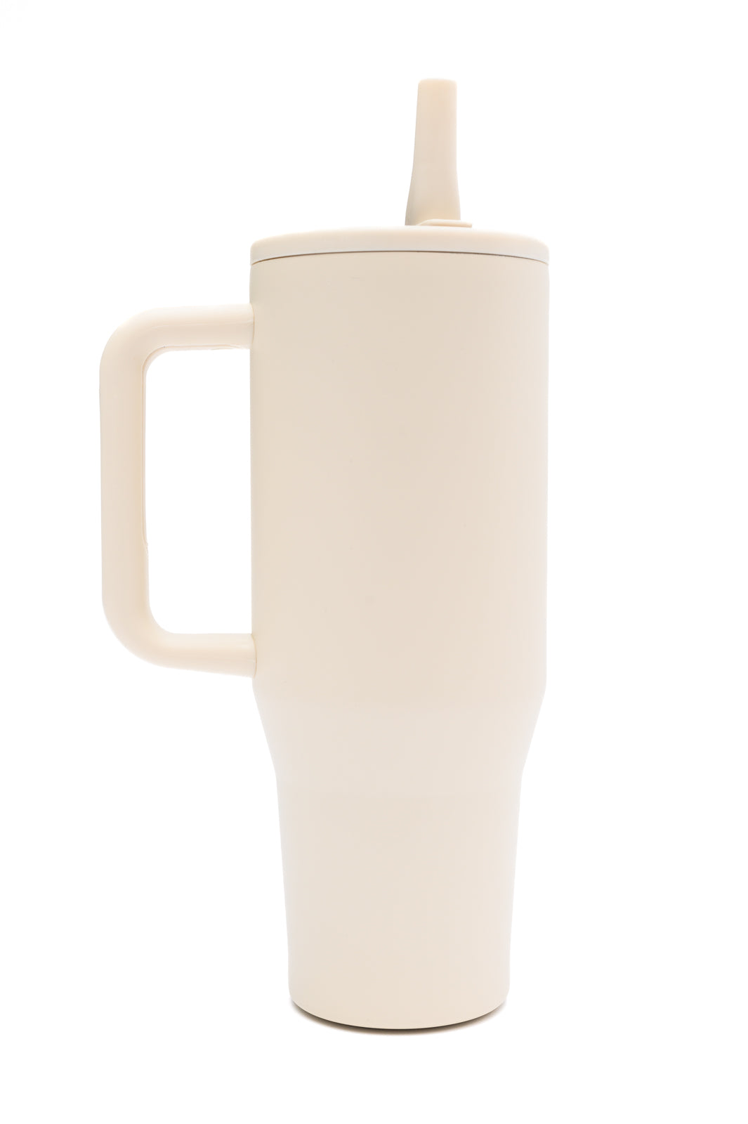 No Spill 40oz Tumbler in Off White-Home-Stay Foxy Boutique, Florissant, Missouri