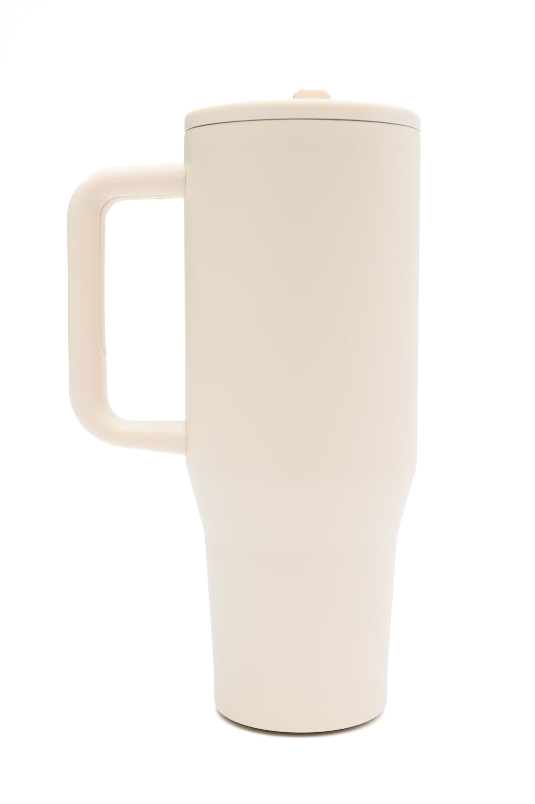 No Spill 40oz Tumbler in Off White-Home-Stay Foxy Boutique, Florissant, Missouri