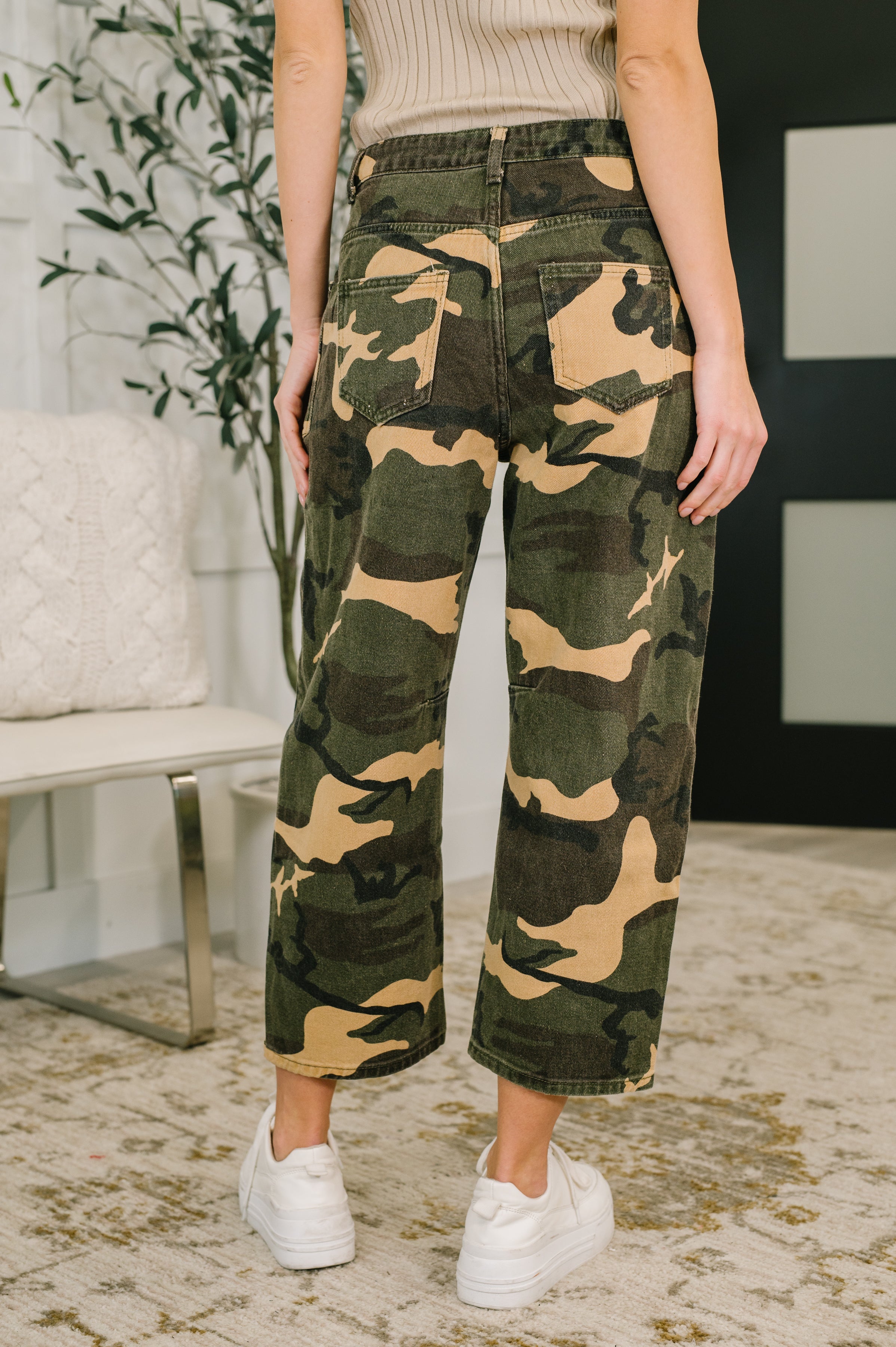 Now You See Me Camo Cargo Pants-Womens-Stay Foxy Boutique, Florissant, Missouri