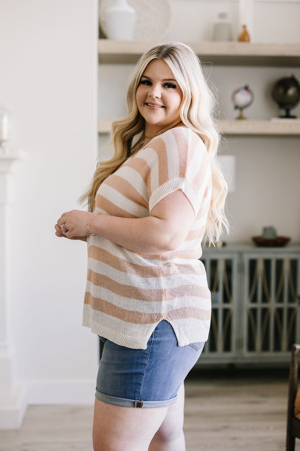 Old Glory Sleeveless Sweater-Tops-Stay Foxy Boutique, Florissant, Missouri