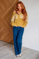 On Top of the World Striped Cardigan-Layers-Stay Foxy Boutique, Florissant, Missouri