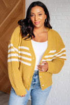 On Top of the World Striped Cardigan-Layers-Stay Foxy Boutique, Florissant, Missouri