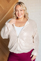 One in Twenty Sequin Jacket-Layers-Stay Foxy Boutique, Florissant, Missouri