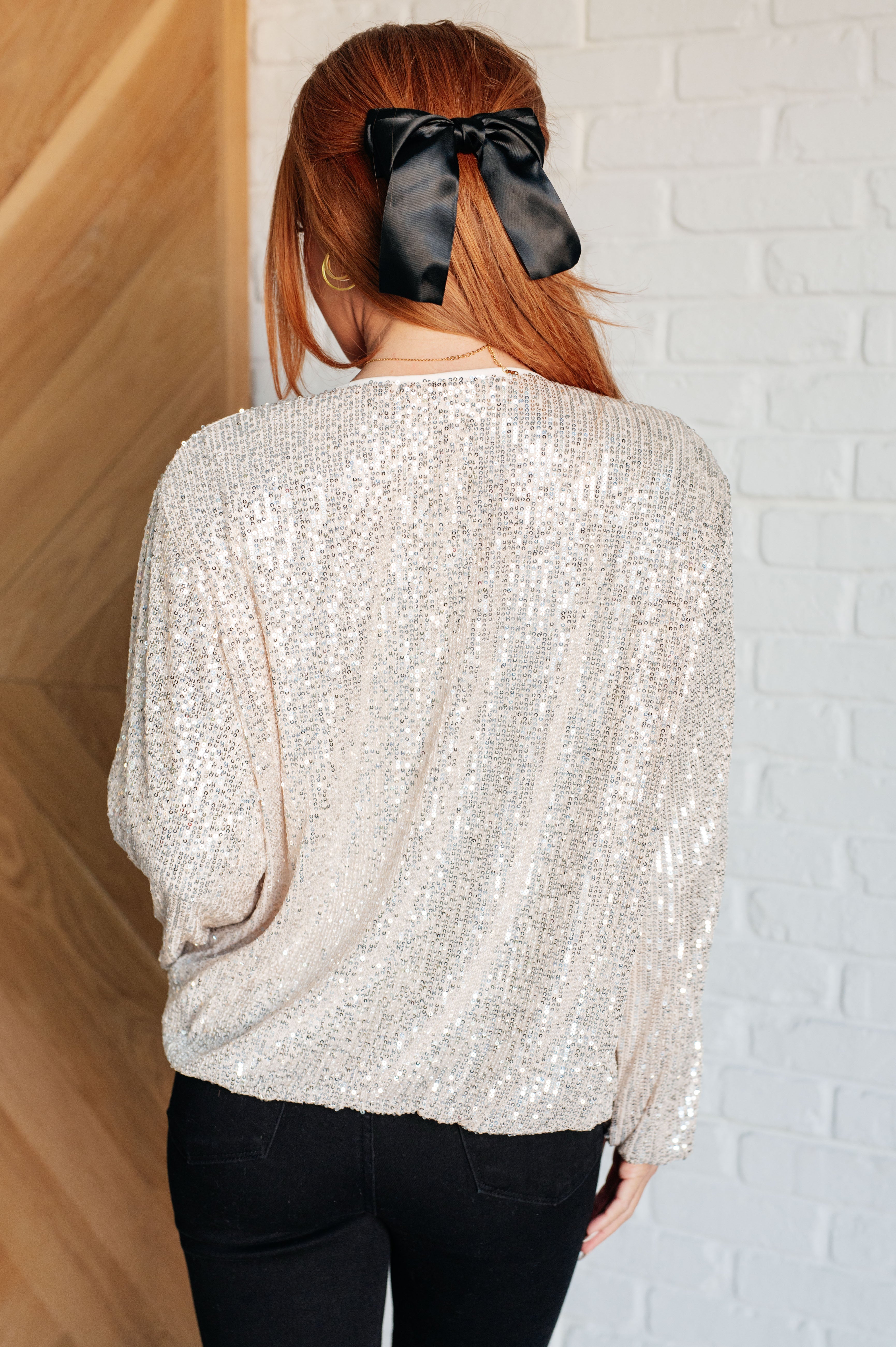 One in Twenty Sequin Jacket-Layers-Stay Foxy Boutique, Florissant, Missouri