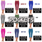 SOLID POCKET CAPRI (VARIETY OF COLORS)-Stay Foxy Boutique, Florissant, Missouri