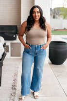 PREORDER: High Rise Wide Leg Jeans in Three Colors-Womens-Stay Foxy Boutique, Florissant, Missouri