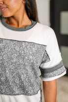 Patch Me If You Can Drop Shoulder Top-Womens-Stay Foxy Boutique, Florissant, Missouri