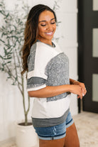 Patch Me If You Can Drop Shoulder Top-Womens-Stay Foxy Boutique, Florissant, Missouri