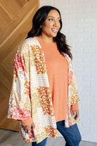 Patchwork of Feelings Mixed Floral Kimono-Layers-Stay Foxy Boutique, Florissant, Missouri