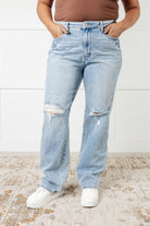 Patricia High Rise Rigid Magic 90's Straight Jeans-Womens-Stay Foxy Boutique, Florissant, Missouri