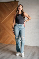 Patricia High Rise Rigid Magic 90's Straight Jeans-Womens-Stay Foxy Boutique, Florissant, Missouri