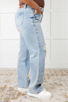 Patricia High Rise Rigid Magic 90's Straight Jeans-Womens-Stay Foxy Boutique, Florissant, Missouri