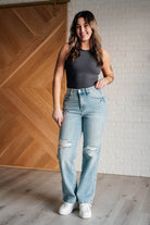 Patricia High Rise Rigid Magic 90's Straight Jeans-Womens-Stay Foxy Boutique, Florissant, Missouri