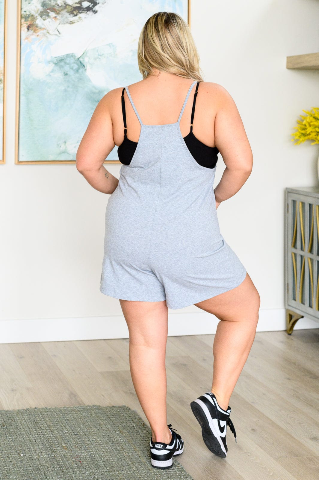 Personal Record Relaxed Romper-Jumpsuits & Rompers-Stay Foxy Boutique, Florissant, Missouri