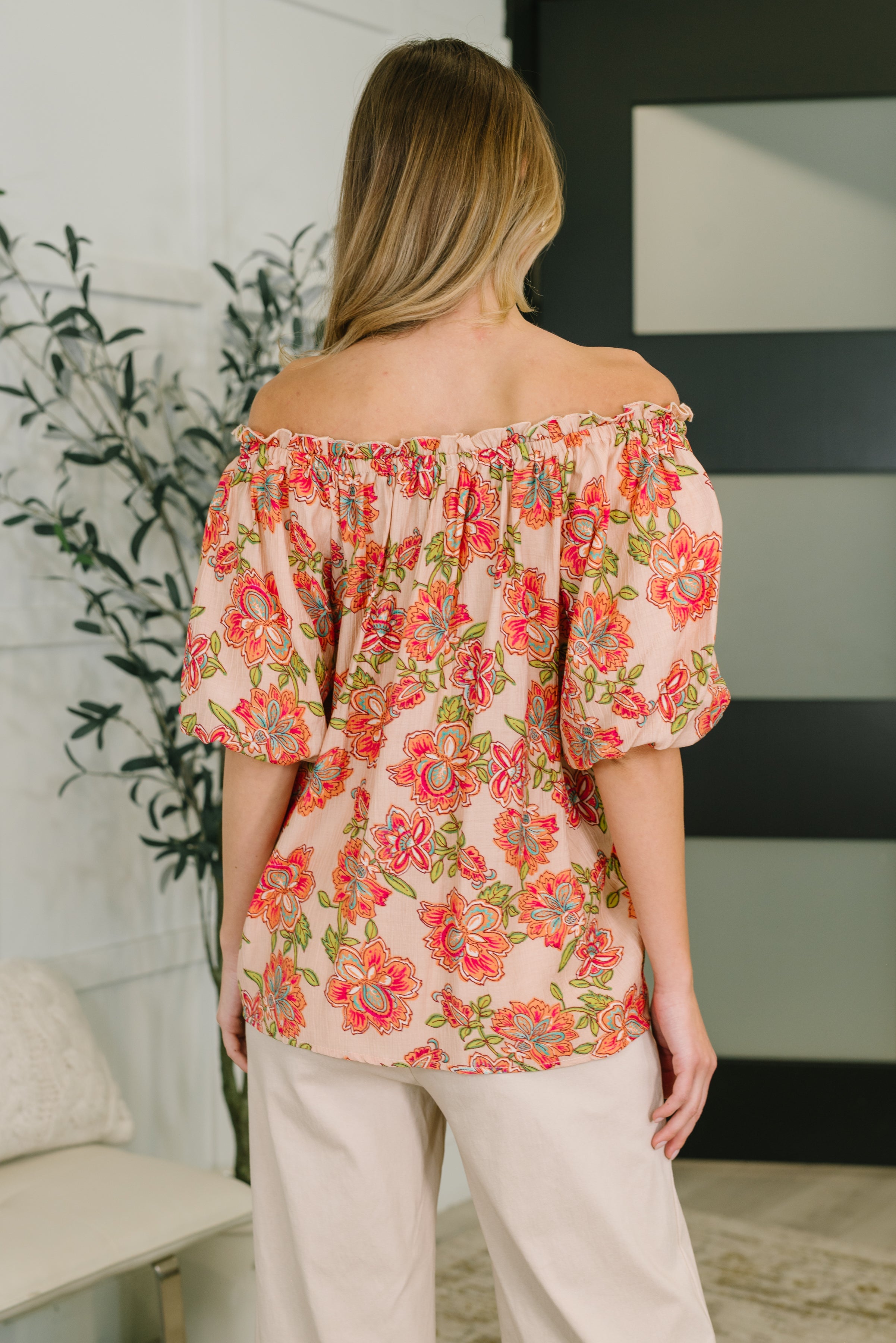 Petal Perfect Off the Shoulder Blouse-Womens-Stay Foxy Boutique, Florissant, Missouri