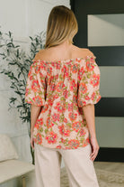 Petal Perfect Off the Shoulder Blouse-Womens-Stay Foxy Boutique, Florissant, Missouri