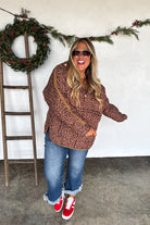 PREORDER: Printed Peyton Puffer Jacket-Womens-Stay Foxy Boutique, Florissant, Missouri