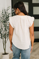 Picnic Petal Lace Detail Top-Womens-Stay Foxy Boutique, Florissant, Missouri