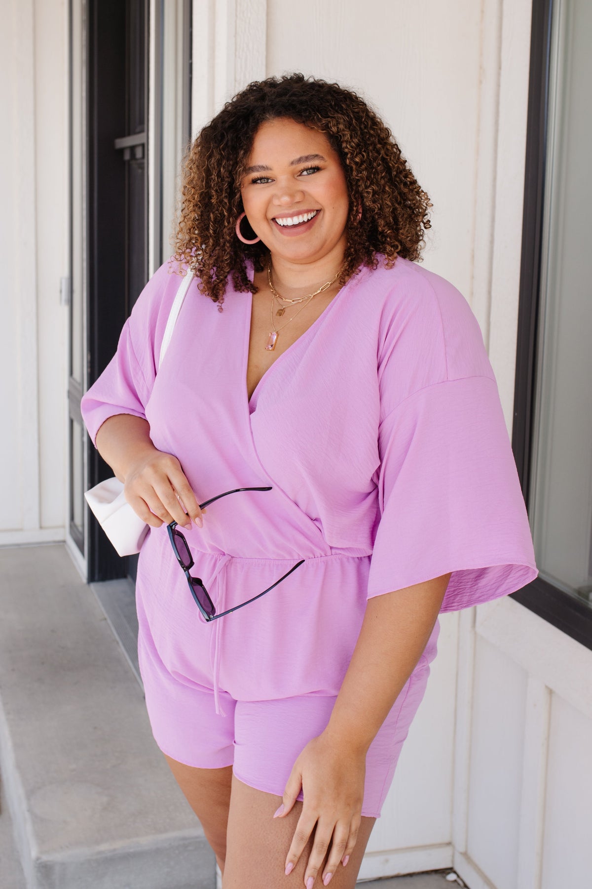 Purple Promise Romper-Womens-Stay Foxy Boutique, Florissant, Missouri