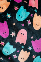 PREORDER: Halloween Fleece Blanket in Neon Ghosts-Womens-Stay Foxy Boutique, Florissant, Missouri