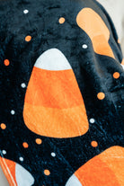 PREORDER: Halloween Fleece Blanket in Jumbo Candies-Womens-Stay Foxy Boutique, Florissant, Missouri