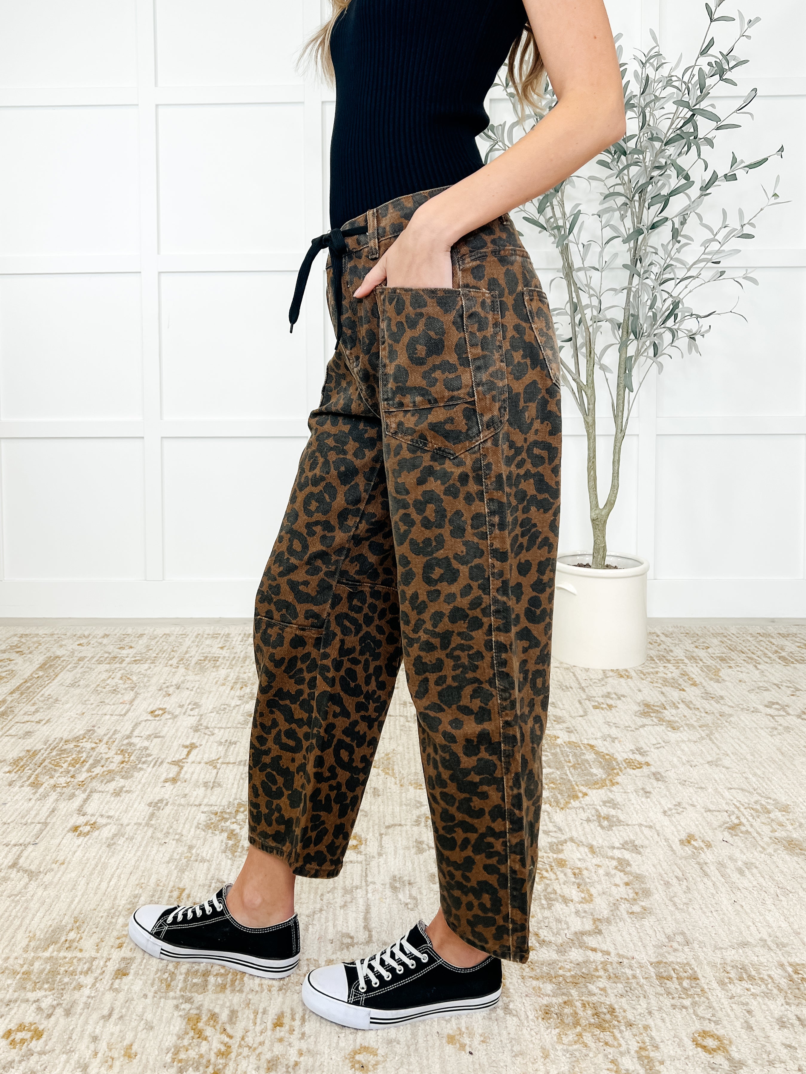 Prowl Power Barrell Ankle Crop Jean-Womens-Stay Foxy Boutique, Florissant, Missouri