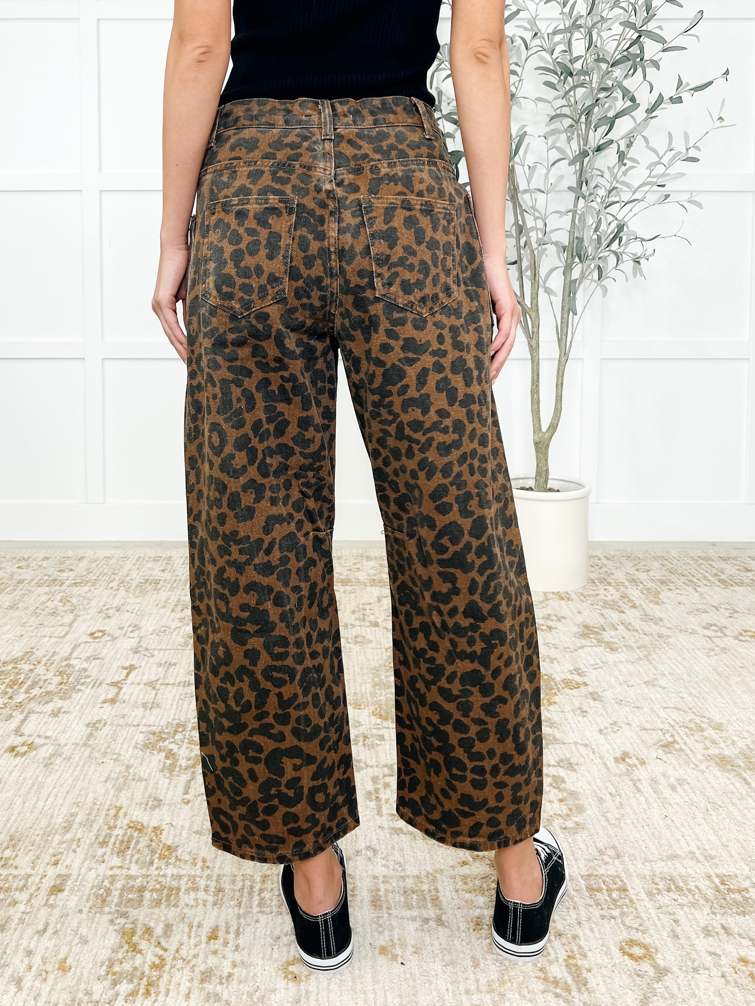 Prowl Power Barrell Ankle Crop Jean-Womens-Stay Foxy Boutique, Florissant, Missouri