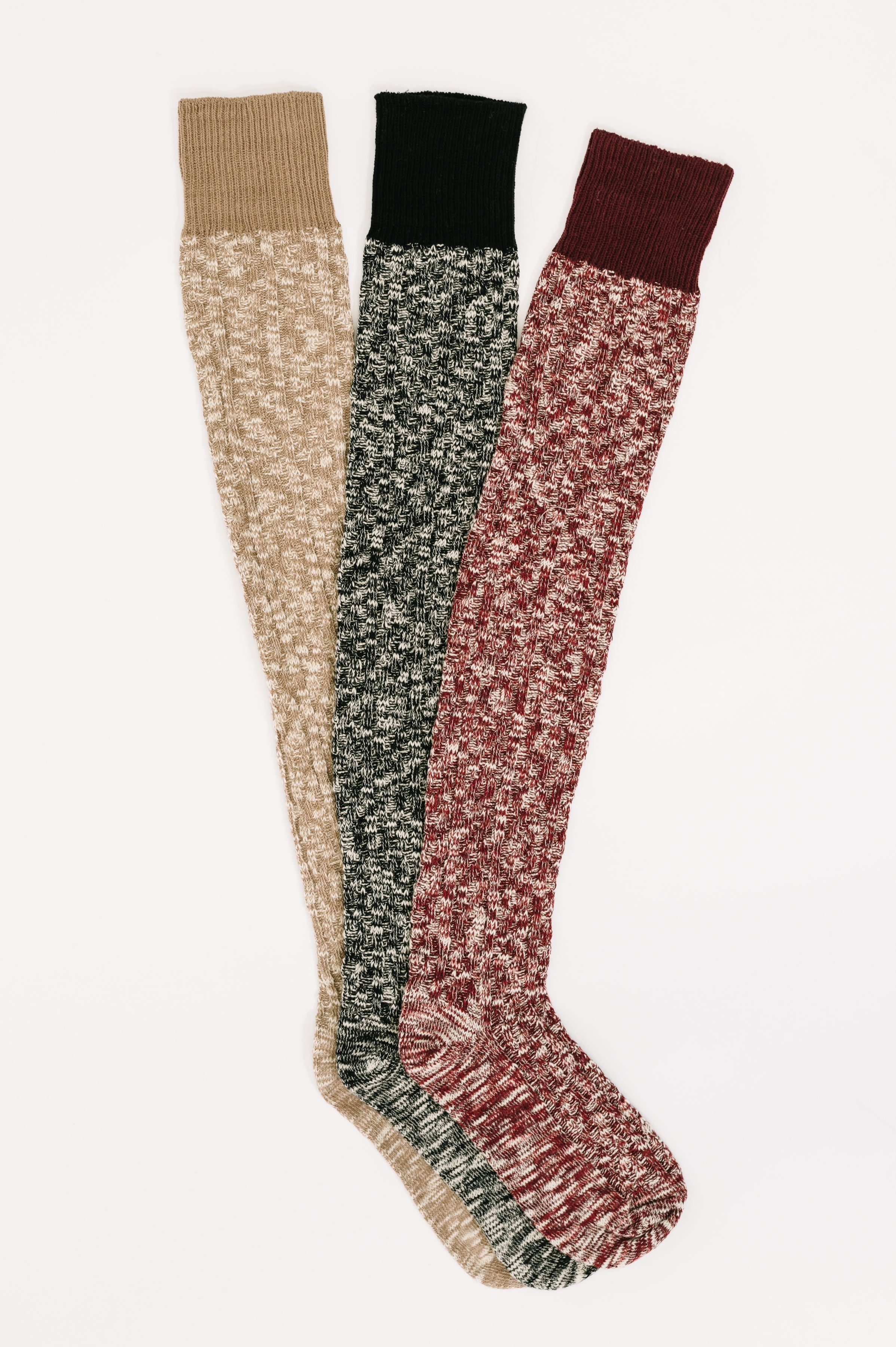 Pure Luxury Lounge Socks Set of 3-Accessories-Stay Foxy Boutique, Florissant, Missouri