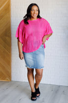 Rather Eventful Open Knit Top-Tops-Stay Foxy Boutique, Florissant, Missouri