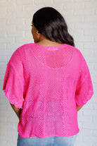 Rather Eventful Open Knit Top-Tops-Stay Foxy Boutique, Florissant, Missouri