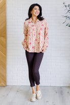 Reap What You Sow Button Down-Blouses-Stay Foxy Boutique, Florissant, Missouri