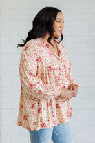 Reap What You Sow Button Down-Blouses-Stay Foxy Boutique, Florissant, Missouri