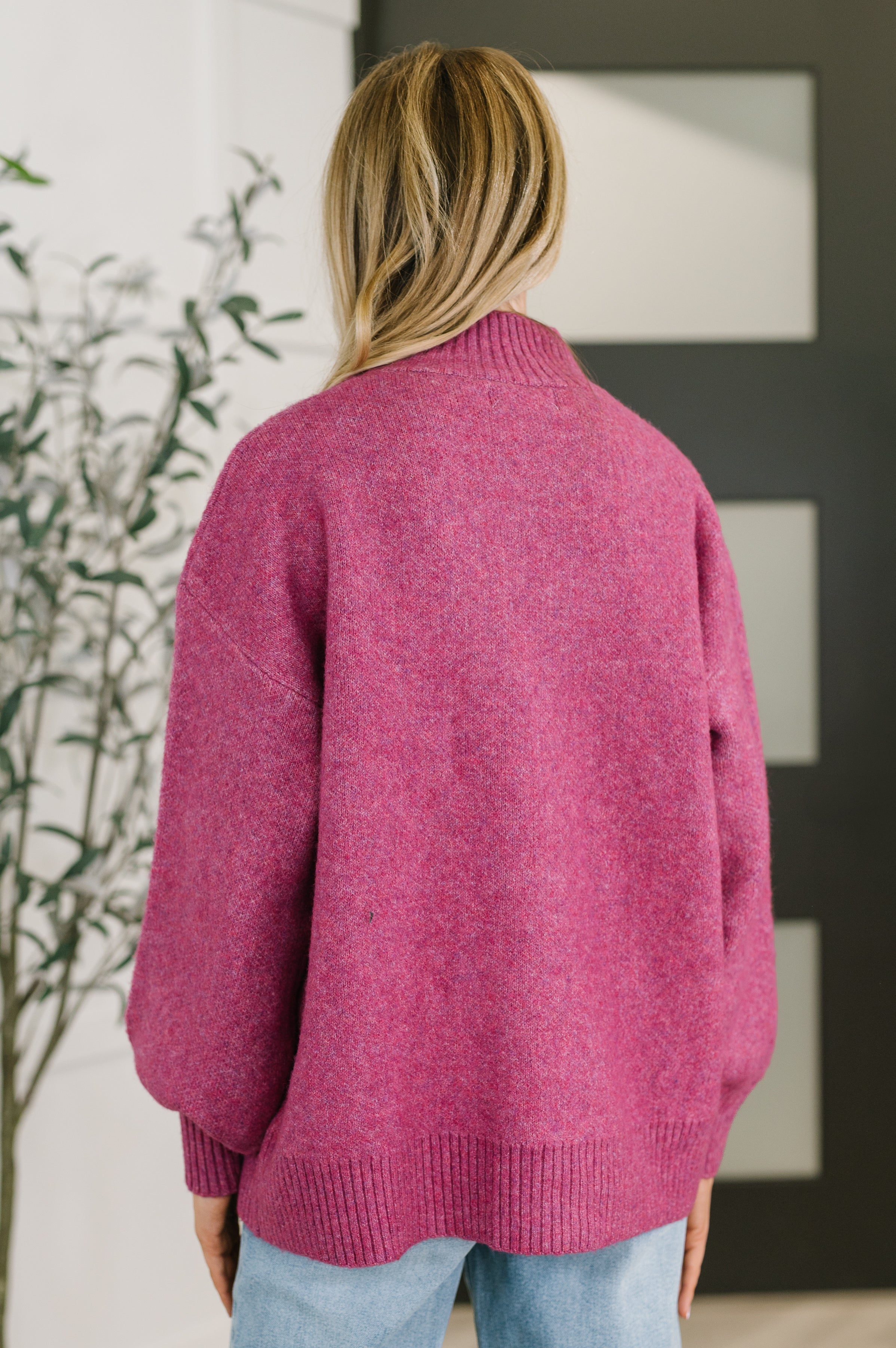 Right to the Core High Neck Pullover in Light Plum-Womens-Stay Foxy Boutique, Florissant, Missouri