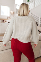 Roll on By Balloon Sleeve Sweater-Tops-Stay Foxy Boutique, Florissant, Missouri